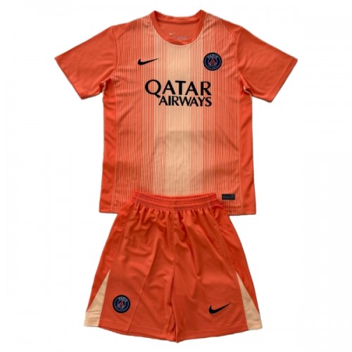 Maillot de Gardien Paris Saint-Germain Orange Version 2025-26 Pour Enfant Maillot de Gardien Paris Saint-Germain Orange Version 2025-26 Pour Enfant